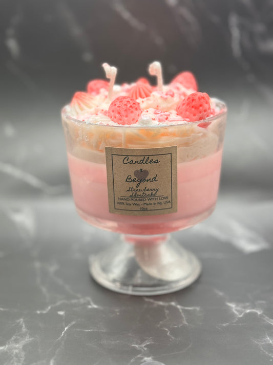 Dessert Candle - Strawberry Shortcake