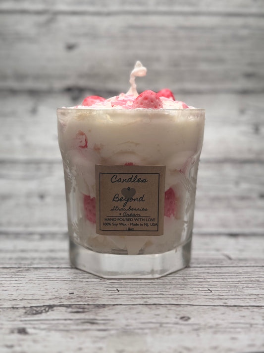 Dessert Candle - Strawberries & Cream