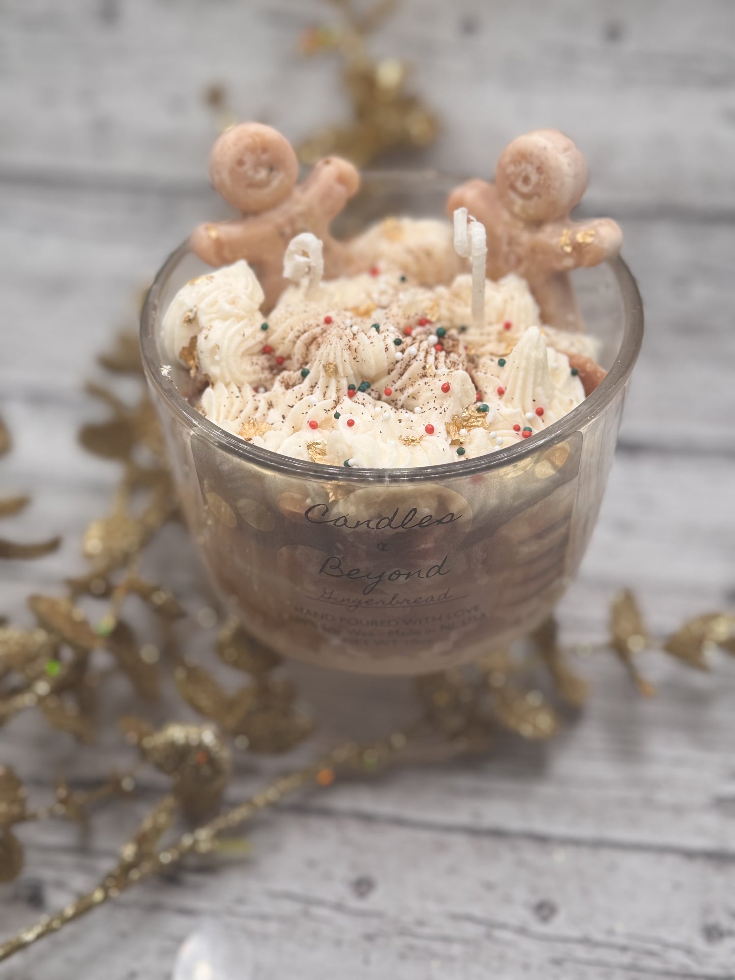 Dessert Candle Gingerbread Scent