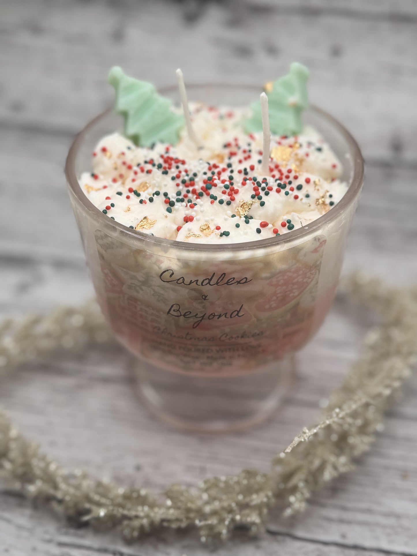 Dessert Candle- Christmas Cookies